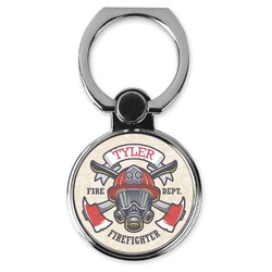 Firefighter Cell Phone Ring Stand & Holder (Personalized)
