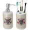 Firefighter Ceramic Bathroom Accessories Set (Personalized)