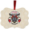 Firefighter Career Christmas Ornament (Front View)