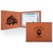 Firefighter Leatherette Certificate Holder - Front and Inside (Personalized)