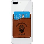 Firefighter Leatherette Phone Wallet (Personalized)
