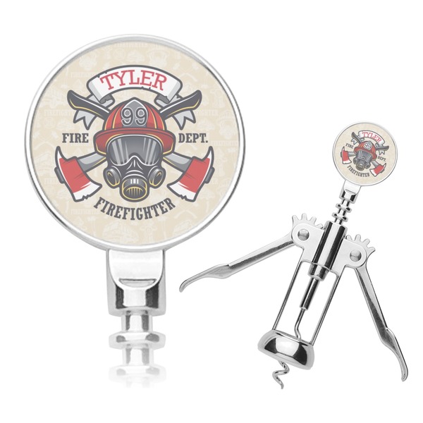 Custom Firefighter Corkscrew (Personalized)