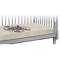 Firefighter Crib Fitted Sheet (Personalized)