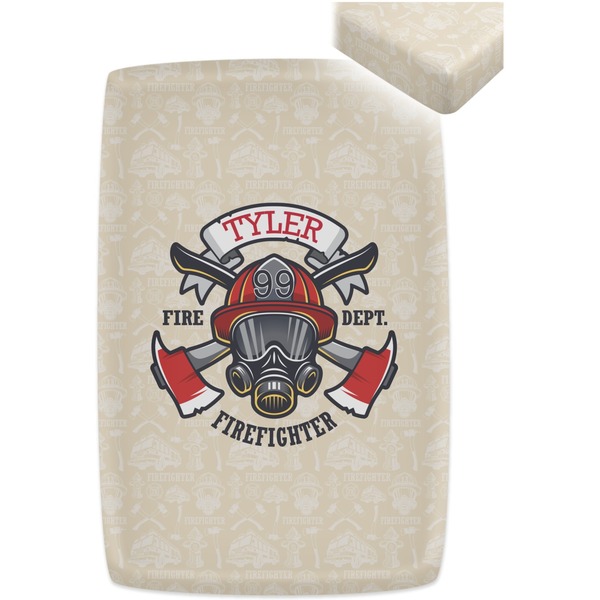 Firefighter Career Crib Fitted Sheet - Apvl