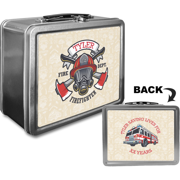 Firefighter Career Custom Lunch Box / Tin Approval
