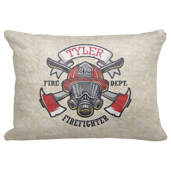 Custom Firefighter Decorative Baby Pillowcase - 16"x12" (Personalized)
