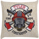 Firefighter Decorative Pillow Case (Personalized)