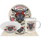 Firefighter Career Dinner Set - 4 Pc (Personalized)
