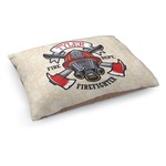 Firefighter Dog Bed - Medium w/ Name or Text