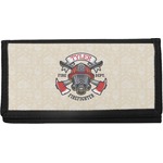 Firefighter Canvas Checkbook Cover (Personalized)