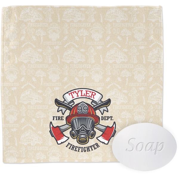 Firefighter Wash Cloth with soap