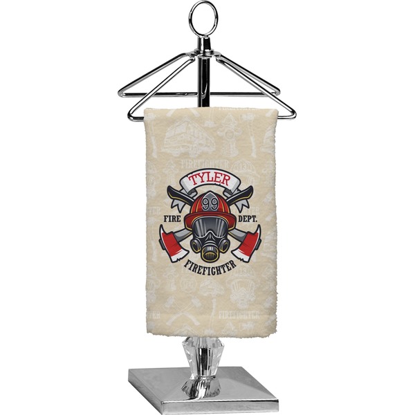 Custom Firefighter Finger Tip Towel - Full Print (Personalized)