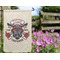 Firefighter Career Garden Flag - Outside In Flowers