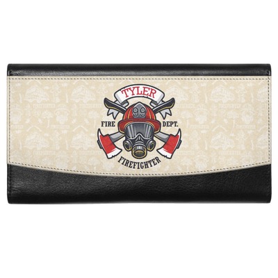 Firefighter Genuine Leather Ladies Wallet (Personalized)
