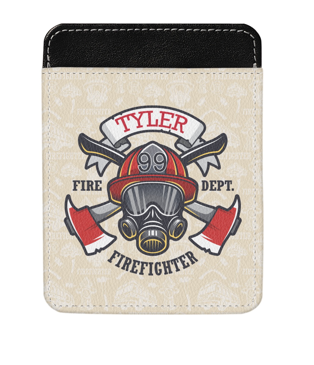 Firefighter Genuine Leather Money Clip (Personalized) - YouCustomizeIt