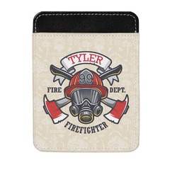 Firefighter Genuine Leather Money Clip (Personalized)