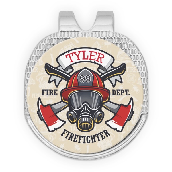 Firefighter Career Golf Ball Hat Clip Marker - Apvl