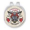 Firefighter Golf Ball Marker - Hat Clip - Silver