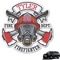 Firefighter Career Graphic Car Decal