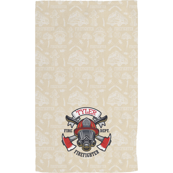 Firefighter Career Hand Towel (Personalized) Full
