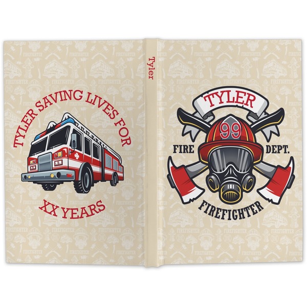 Firefighter Career Hard Cover Journal - Apvl