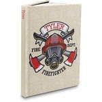 Firefighter Hardbound Journal - 5.75" x 8" (Personalized)