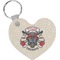Firefighter Career Heart Keychain (Personalized)