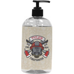 Firefighter Plastic Soap / Lotion Dispenser (Personalized)
