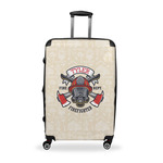 Firefighter Suitcase - 28" Large - Checked w/ Name or Text