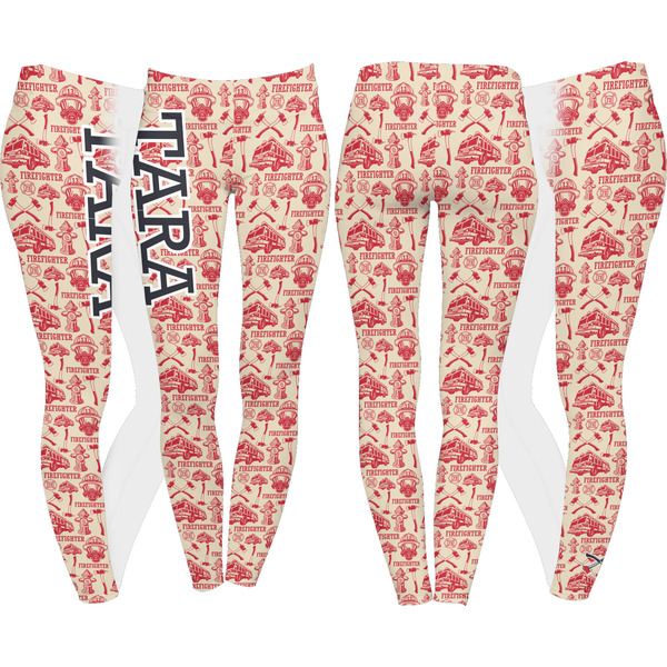 Firefighter Career Leggings Turn Around - Apvl