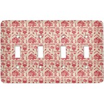 Firefighter Light Switch Cover (4 Toggle Plate)