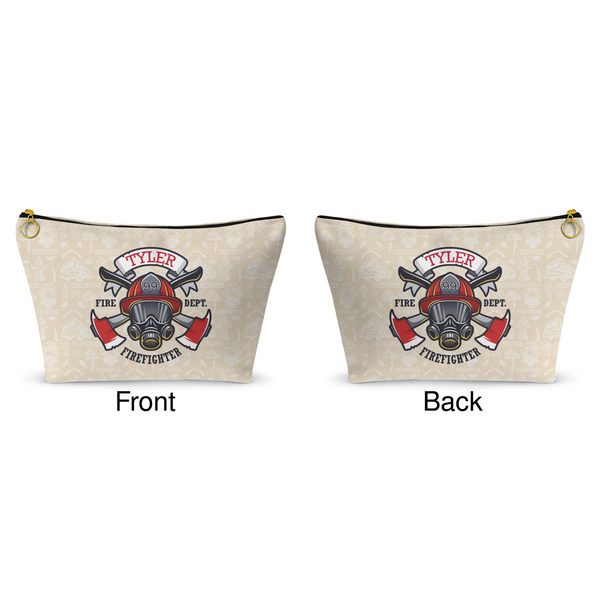 Firefighter Career Makeup Bag (Front and Back)