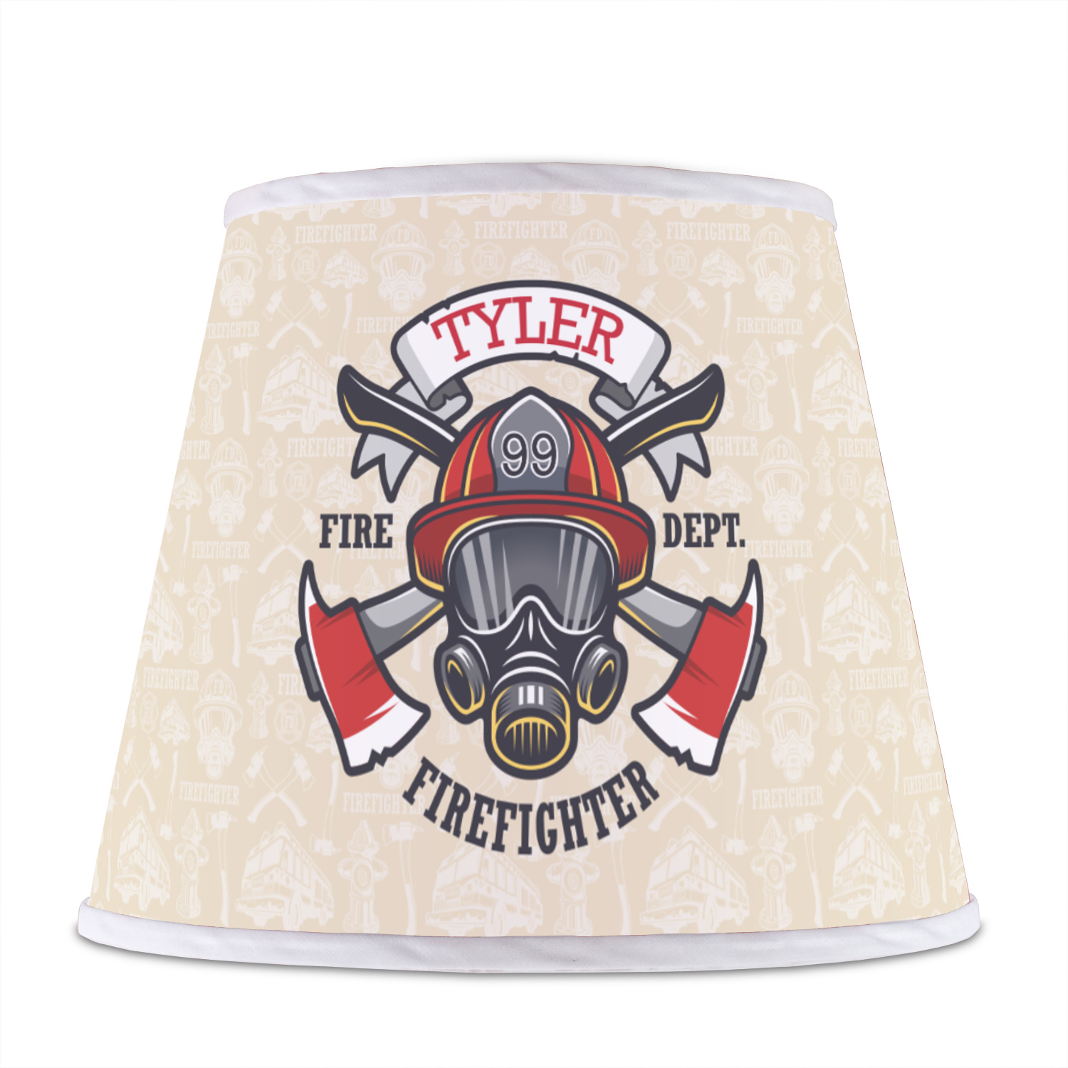 Firefighter Empire Lamp Shade (Personalized) YouCustomizeIt