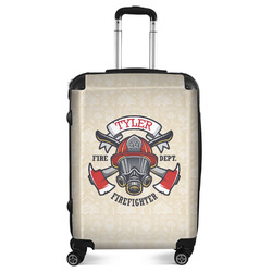 Firefighter Suitcase - 24" Medium - Checked (Personalized)
