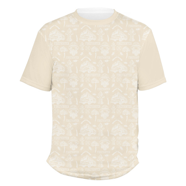 Custom Firefighter Men's Crew T-Shirt - 3X Large