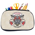 Firefighter Neoprene Pencil Case - Medium w/ Name or Text