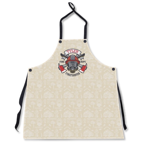 Custom Firefighter Apron Without Pockets w/ Name or Text