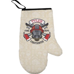 Firefighter Oven Mitt (Personalized)