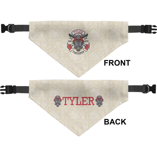 Firefighter Career Pet Bandana Approval