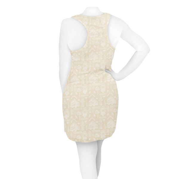 Firefighter Career Racerback Dress - On Model - Back