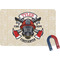 Firefighter Career Rectangular Fridge Magnet (Personalized)