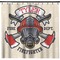 Firefighter Career Shower Curtain (Personalized) (Non-Approval)