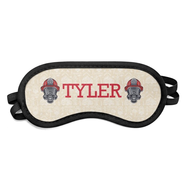 Custom Firefighter Sleeping Eye Mask - Small (Personalized)