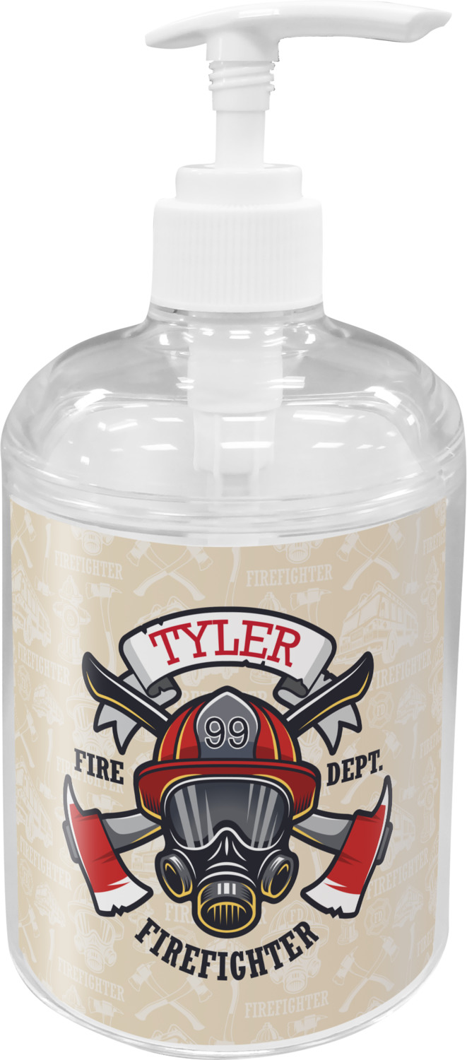 Firefighter Bathroom Accessories Set (Personalized) YouCustomizeIt