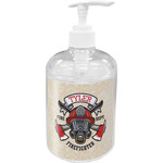 Firefighter Acrylic Soap & Lotion Bottle (Personalized)