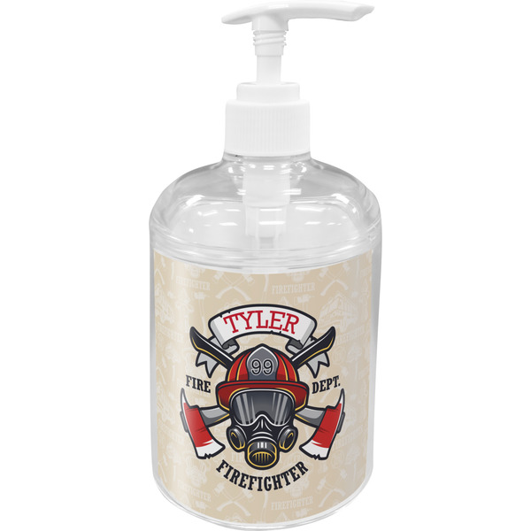 Firefighter Career Soap / Lotion Dispenser (Personalized)