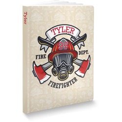 Firefighter Softbound Notebook - 5.75" x 8" (Personalized)
