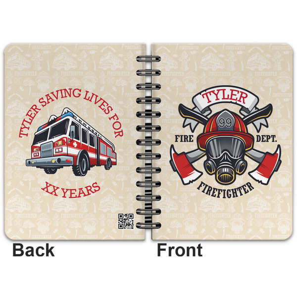Firefighter Career Spiral Journal 5 x 7 - Apvl