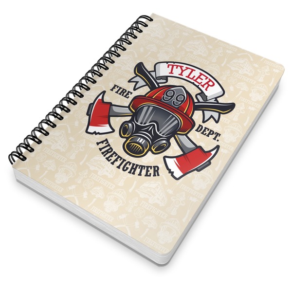 Firefighter Career Spiral Journal 7 x 10 - Main