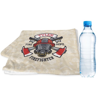 Firefighter Sports & Fitness Towel (Personalized)